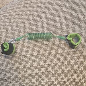 Green Coiled Surfboard Leash